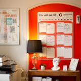 Kitnocks Reception Message Wall
